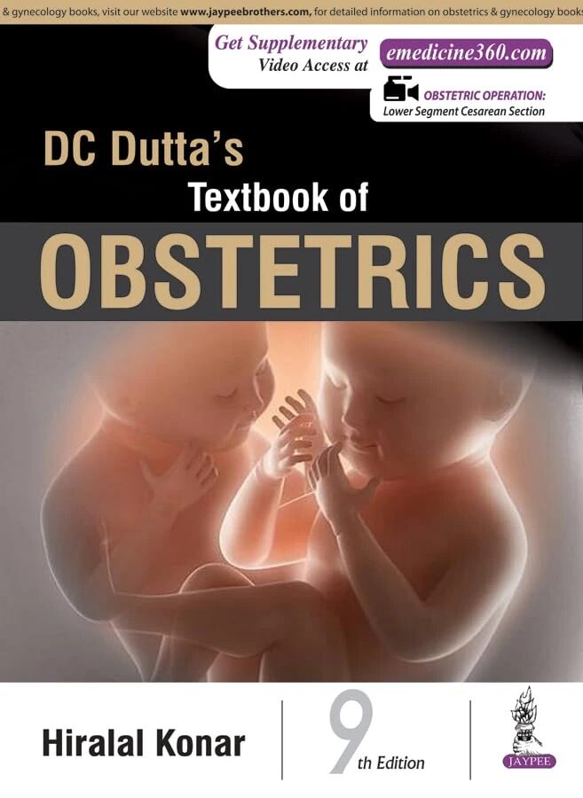 DC Duttas Textbook of Obstetrics