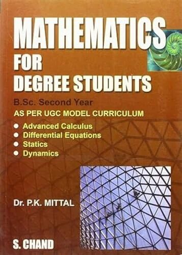 Mathematics For Degree Students B.sc. 2nd year