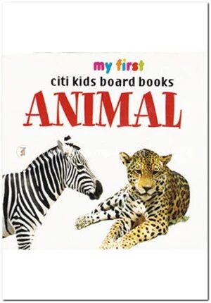 City Kids Board Books Animals